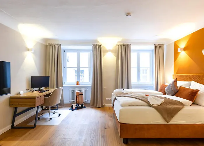 Art Loft Altstadt I 90 Qm I 2 Schlafzimmer I 2 Arbeitsplaetze I 6 Gaeste * 帕绍