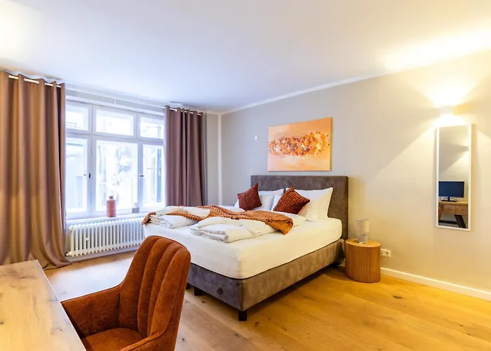 Апартаменты Art Loft Altstadt I 90 Qm I 2 Schlafzimmer I 2 Arbeitsplaetze I 6 Gaeste *