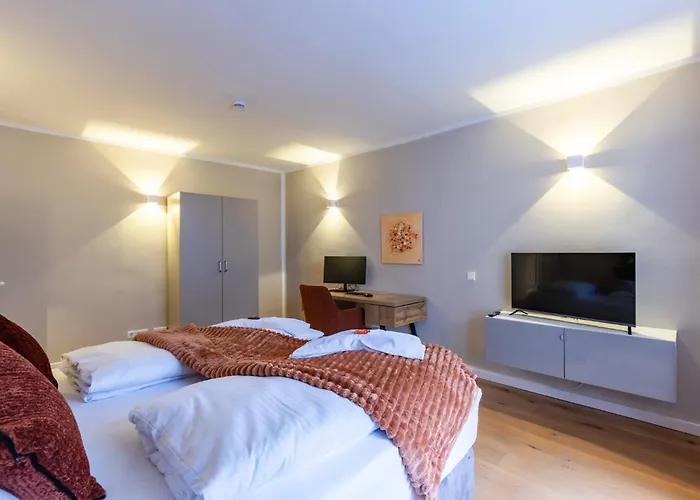 Апартаменты Art Loft Altstadt I 90 Qm I 2 Schlafzimmer I 2 Arbeitsplaetze I 6 Gaeste *
