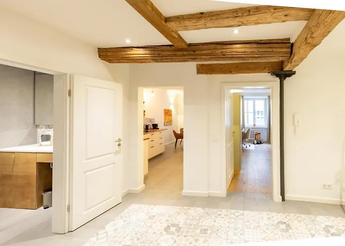 Апартаменты Art Loft Altstadt I 90 Qm I 2 Schlafzimmer I 2 Arbeitsplaetze I 6 Gaeste Пассау