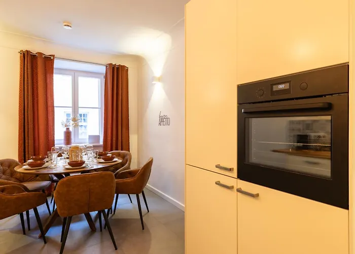 Art Loft Altstadt I 90 Qm I 2 Schlafzimmer I 2 Arbeitsplaetze I 6 Gaeste 公寓 帕绍