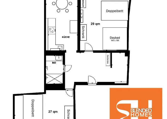Art Loft Altstadt I 90 Qm I 2 Schlafzimmer I 2 Arbeitsplaetze I 6 Gaeste Апартаменты